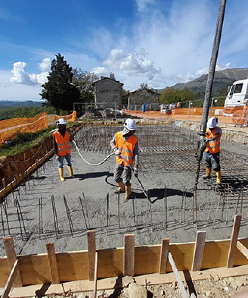 Collespada, Ricostruzione del borgo — Accumoli (RI)